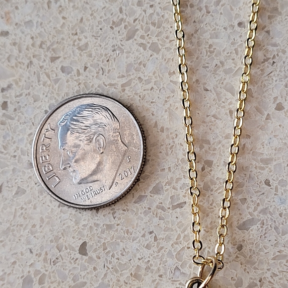 ♉️ Taurus Zodiac Sign 18k Gold Plated Necklace - Picture 3 of 4